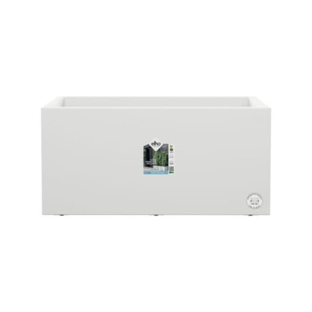 Elho Vivo Next Long 80 Blomlåda - Vit - L 78 x B 39 x H 38 cm - inomhus/utomhus - 100% återvunnet