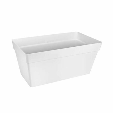 Elho rektangulær urtepotte 70 cm - hvid, polypropylen (51 l)