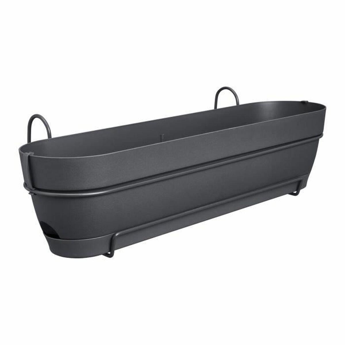 Elho urtepotte 70 cm - plastik, firkantet, moderne Elho urtepotte 70 cm - plastik, firkantet, moderne