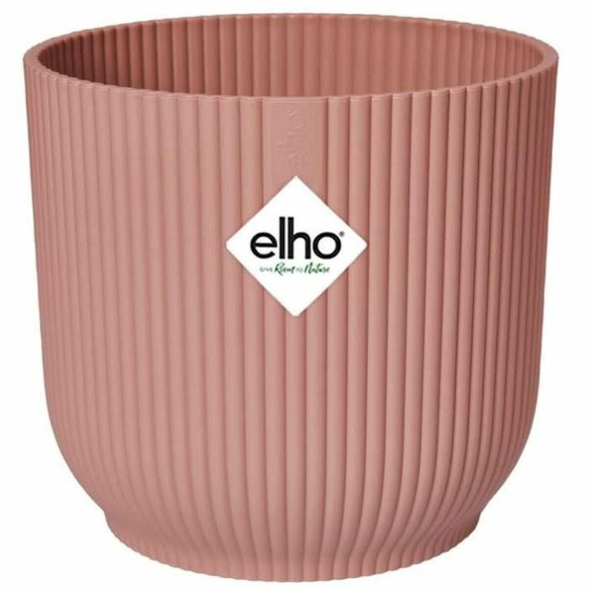 Elho urtepotte Ø 30 cm - plastik, pink/mørkeblå Elho urtepotte Ø 30 cm - plastik, pink/mørkeblå