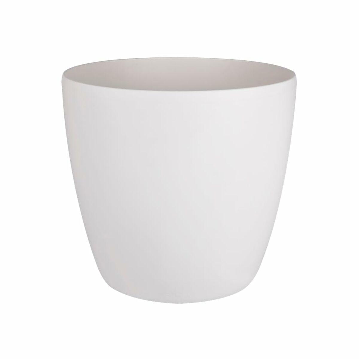 Elho urtepotte Ø 47 cm - hvid, cirkulær plastik Elho urtepotte Ø 47 cm - hvid, cirkulær plastik
