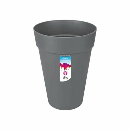 Elho urtepotte - grå plastik Ø 42 cm