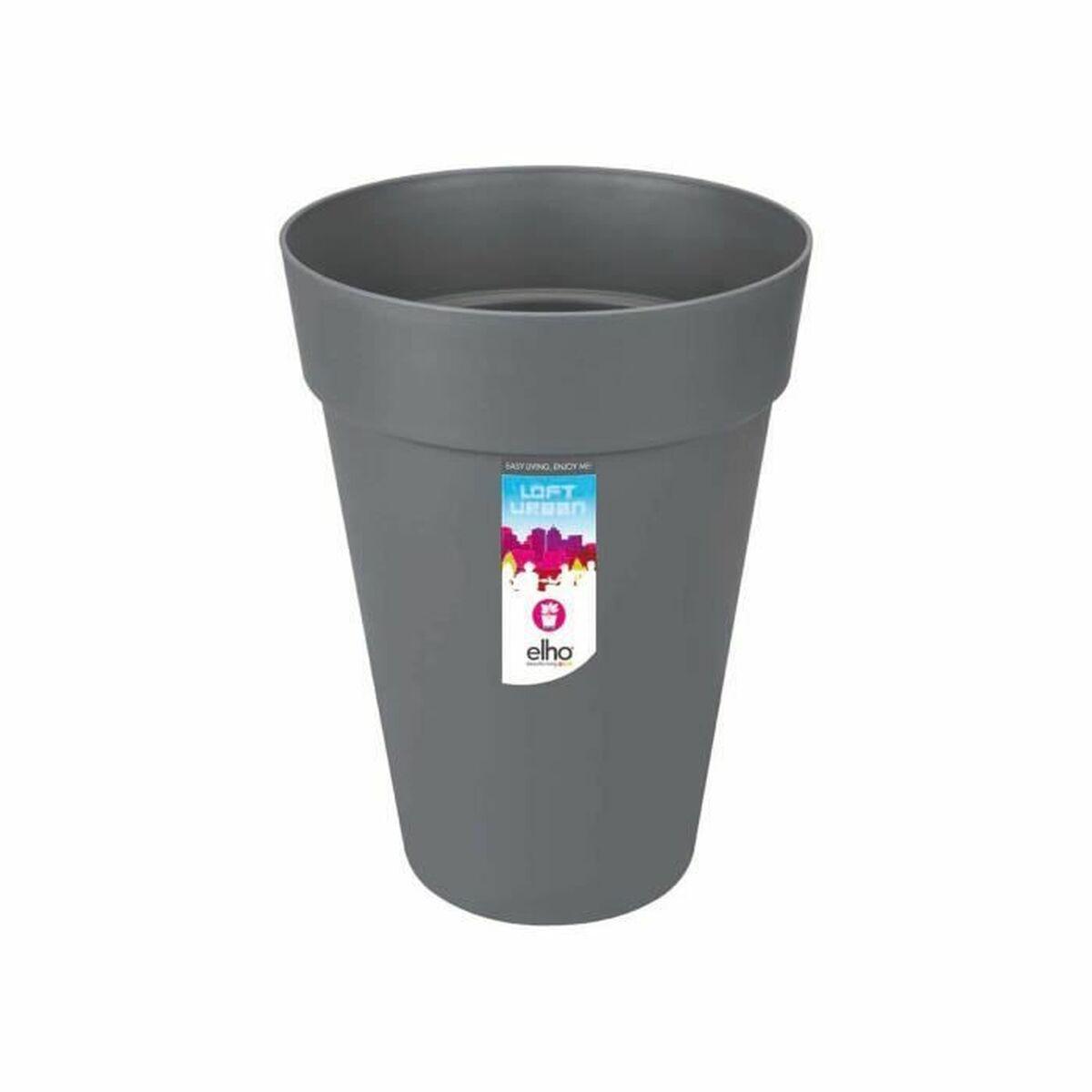 Elho urtepotte - grå plastik Ø 42 cm Elho urtepotte - grå plastik Ø 42 cm