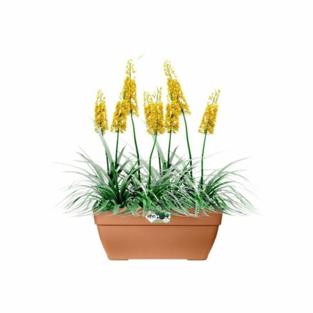 Elho urtepotte - rektangulær plastik, Ø 76,5 cm, moderne