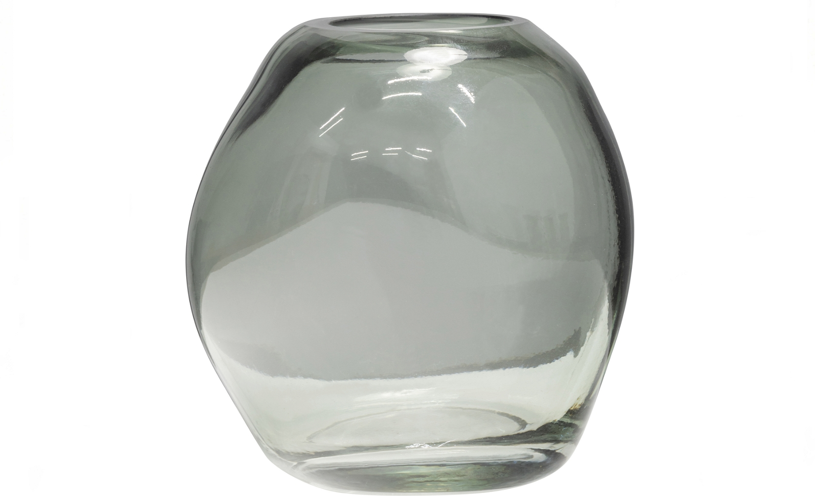 Elio, Vase, H15x15x15 cm, glas Elio, Vase, H15x15x15 cm, glas