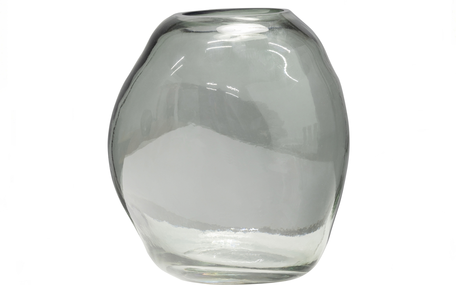Elio, Vase, H22x20x20 cm, glas Elio, Vase, H22x20x20 cm, glas