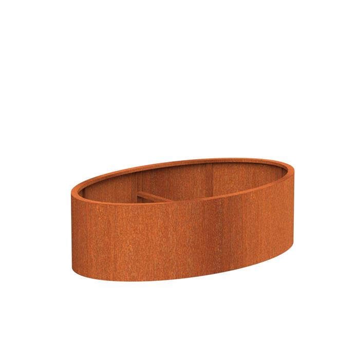 Elipse cortenstål 200 x 120 x 60 cm Elipse cortenstål 200 x 120 x 60 cm