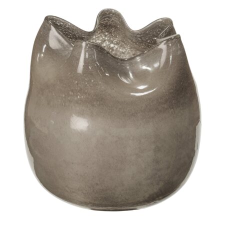 Esther vase 30 cm, grå
