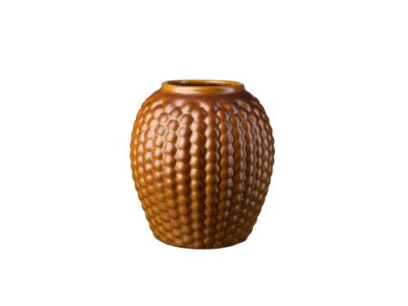 FDB Møbler / Furniture - Lupin Vase S7 - Vase - Golden Brown - Large - H22 x Ø19,5 cm