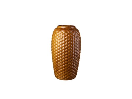 FDB Møbler / Furniture - Lupin Vase S8 - Vase - Golden Brown - Large - H44,5 x Ø24,5 cm