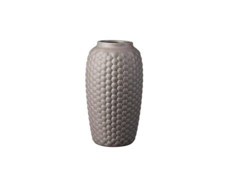 FDB Møbler / Furniture - Lupin Vase S8 - Vase - Warm Grey - Large - H44,5 x Ø24,5 cm