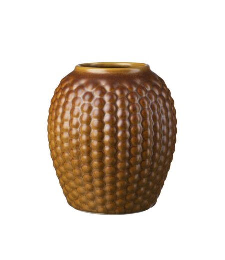 FDB Møbler S7 Lupin Vase H: 19 cm - Golden Brown