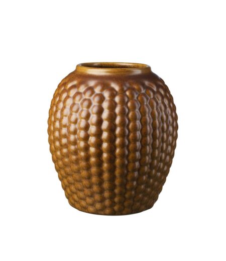 FDB Møbler S7 Lupin Vase H: 22 cm - Golden Brown