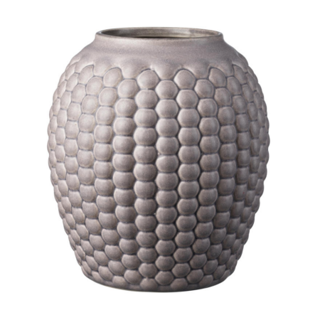 FDB Møbler S7 Lupin vase 19 cm Warm grey