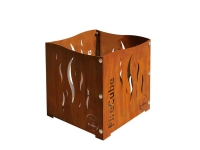 FIAP 2651 premiumdesign FireCube Rost Optik Ild-kurv