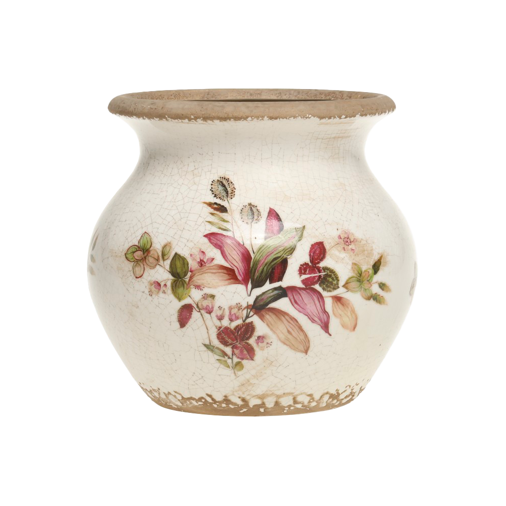 FLORAC skjuler m. blomster 16 cm. FLORAC skjuler m. blomster 16 cm.