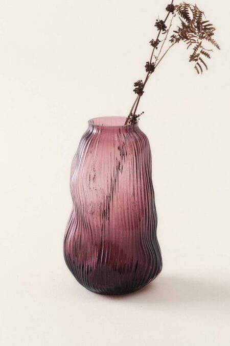 FORS glasvase - h⌀jde 30 cm Vinr⌀d