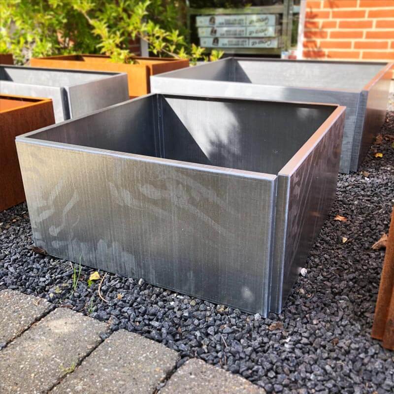 FREJA Højbed galvaniseret - kvadratisk 40x40 cm FREJA Højbed galvaniseret - kvadratisk 40x40 cm