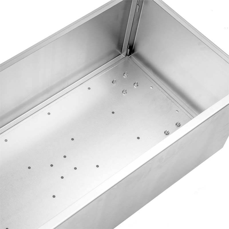 FREJA Plantekasse på hjul 120 x 40 x 27 - Galvaniseret FREJA Plantekasse på hjul 120 x 40 x 27 - Galvaniseret
