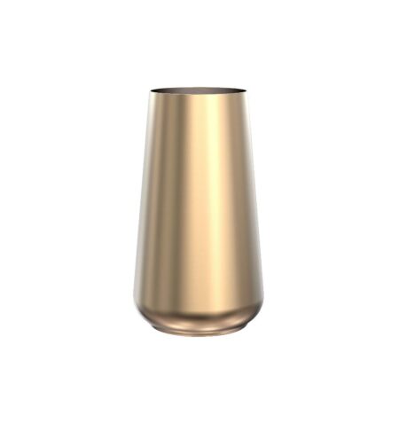 FROST LIVING Rondo Vase 130 Ø: 13 cm - Børstet Guld