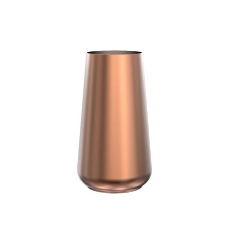 FROST LIVING Rondo Vase 130 Ø: 13 cm - Børstet Kobber