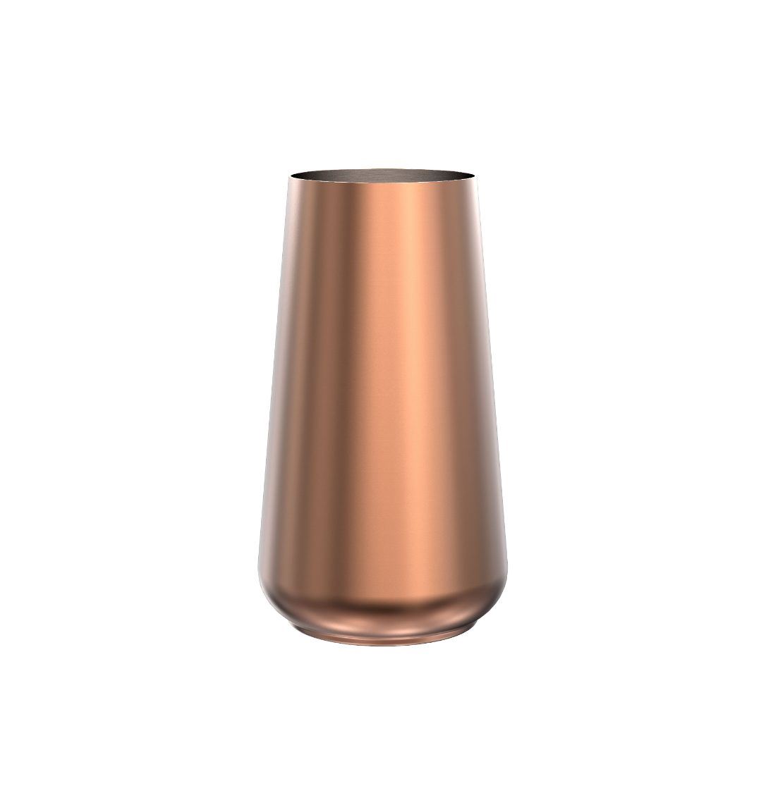 FROST LIVING Rondo Vase 130 Ø: 13 cm - Børstet Kobber FROST LIVING Rondo Vase 130 Ø: 13 cm - Børstet Kobber