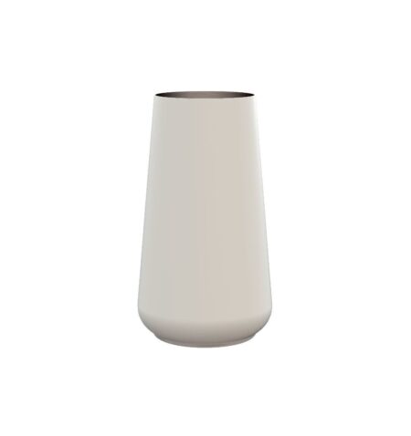 FROST LIVING Rondo Vase 130 Ø: 13 cm - Mat Hvid