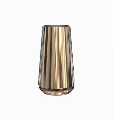 FROST LIVING Rondo Vase 130 Ø: 13 cm - Poleret Guld