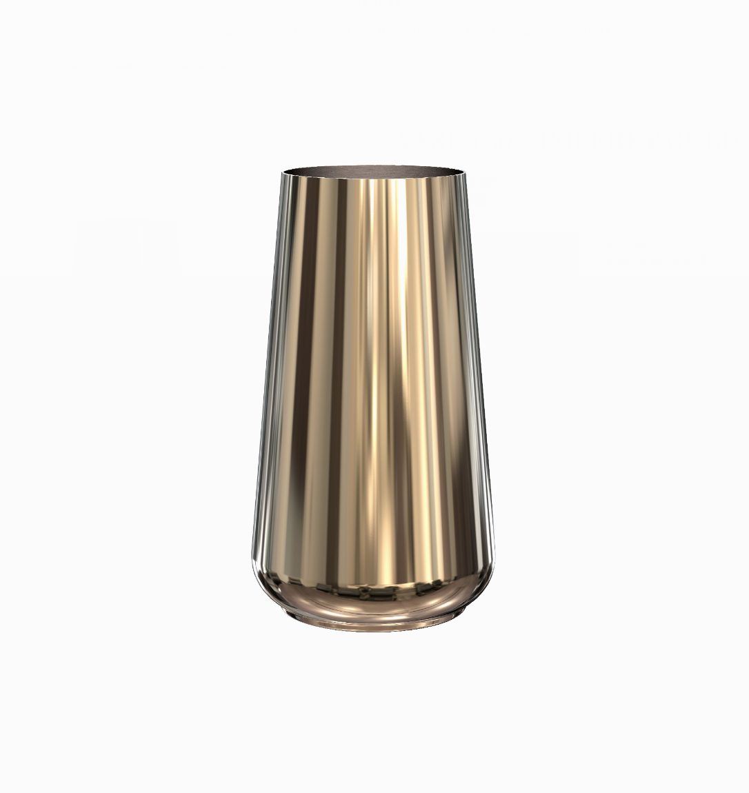 FROST LIVING Rondo Vase 130 Ø: 13 cm - Poleret Guld FROST LIVING Rondo Vase 130 Ø: 13 cm - Poleret Guld