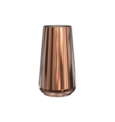 FROST LIVING Rondo Vase 130 Ø: 13 cm - Poleret Kobber
