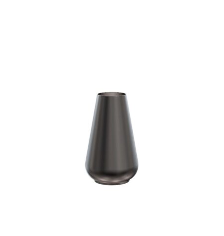 FROST LIVING Rondo Vase 90 Ø: 9,2 cm - Børstet Sort