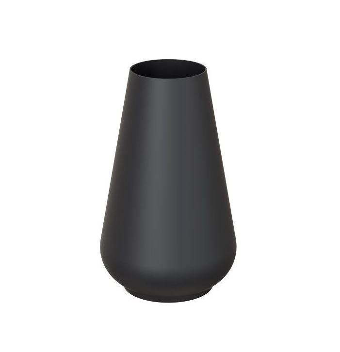 FROST LIVING Rondo Vase 90 Ø: 9,2cm - Mat Sort FROST LIVING Rondo Vase 90 Ø: 9,2cm - Mat Sort