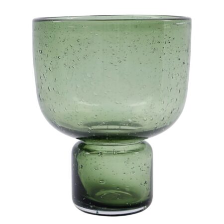 Farida vase 22 cm, olivengrøn