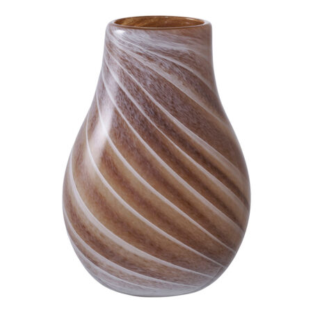 Faro vase brun