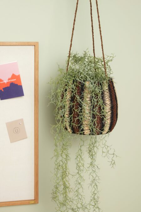 Faye Kurv Airy Beige/Brun/Rødbrun - ø17xh20cm