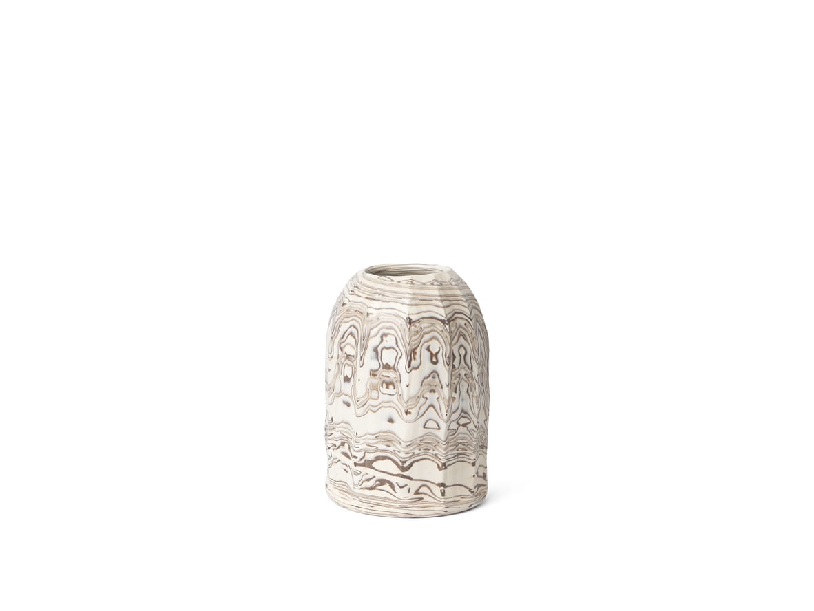 Ferm Living - Blend Vase - Vase - Blend Vase - Small - Natural - W14.6 x D14.6 x H20 cm Ferm Living - Blend Vase - Vase - Blend Vase - Small - Natural - W14.6 x D14.6 x H20 cm