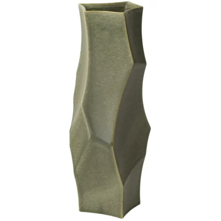Ferm Living, Cueva Vase 37 cm - Dark Sage