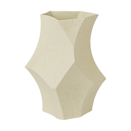 Ferm Living Cueva vase 26 cm Off-white