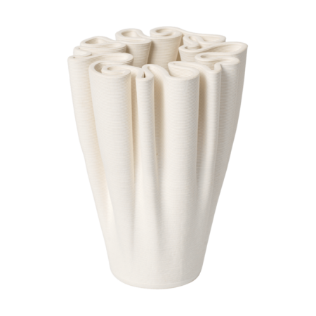Ferm Living Dedali vase 11 cm Off-white