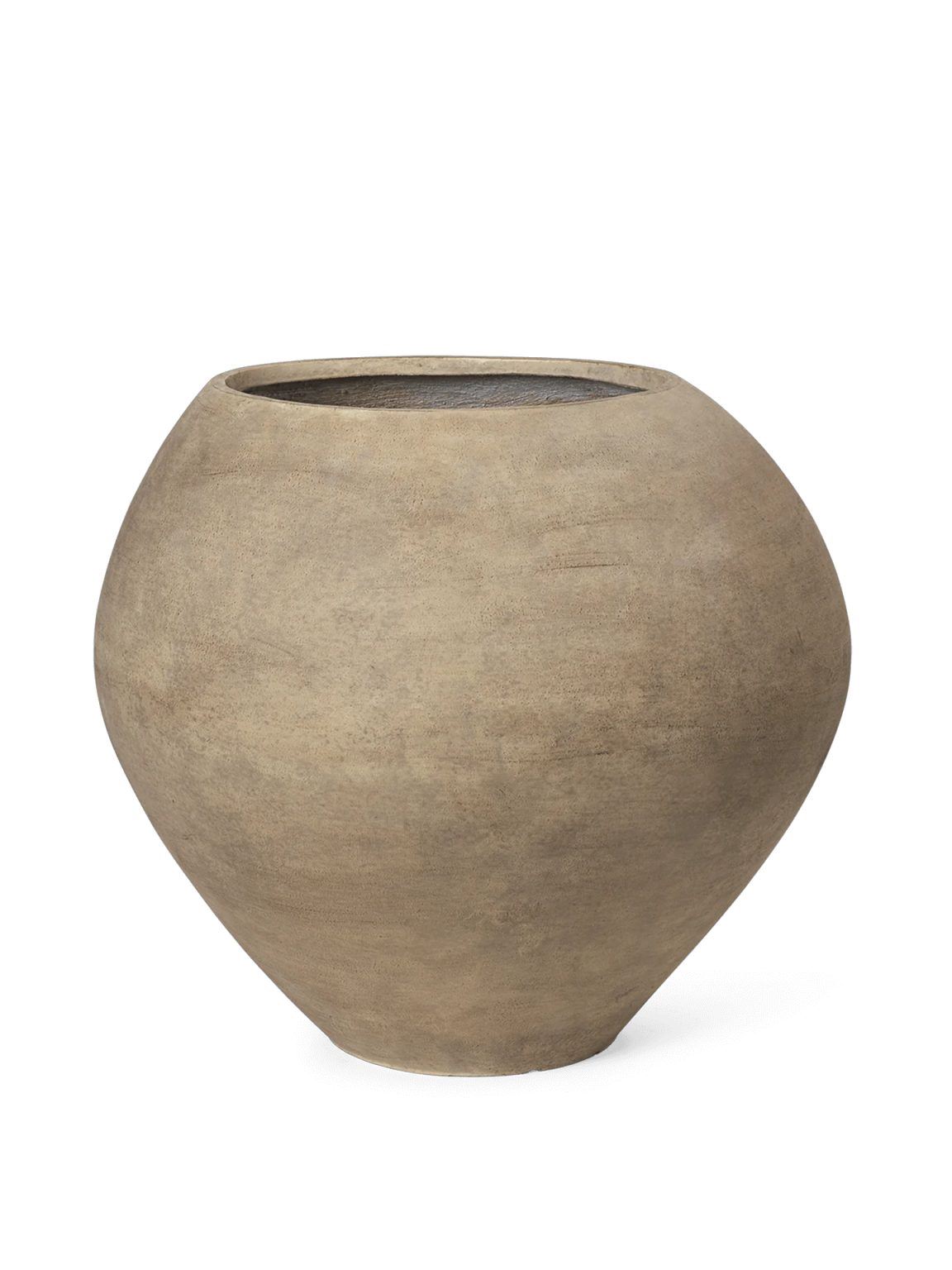 Ferm Living Dodu Pot Tall H: 51 cm - Brown Ferm Living Dodu Pot Tall H: 51 cm - Brown