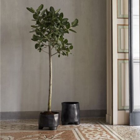 Ferm Living Esca krukke XL H: 36 cm - Sort