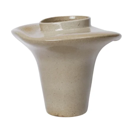 Ferm Living Evio vase Elm green, Ø35x53 cm