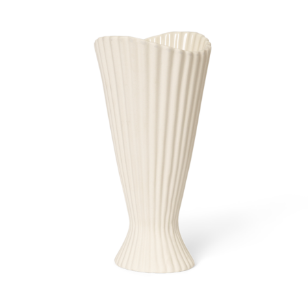 Ferm Living Fountain vase 23 cm Off white