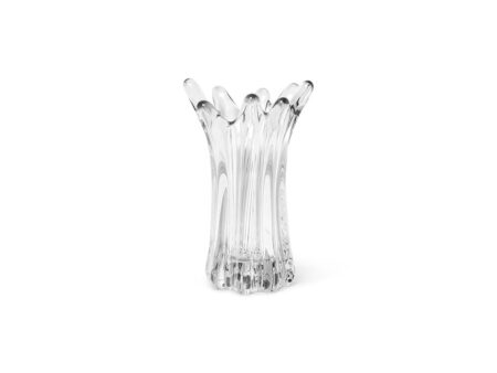Ferm Living - Holo Vase - Vase - Clear - Ø15 x H23 cm
