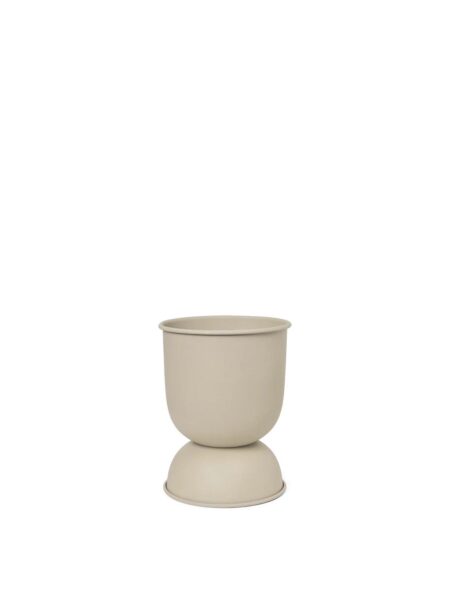 Ferm Living Hourglass Pot Extra Small Ø: 21 cm - Cashmere