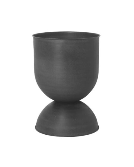 Ferm Living Hourglass Pot Medium Ø: 40 cm - Black