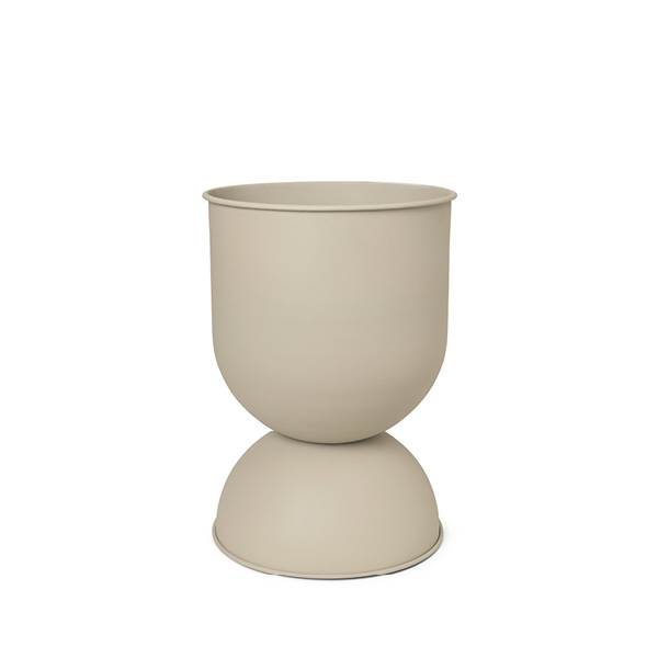 Ferm Living Hourglass Pot, medium - Cashmere Ferm Living Hourglass Pot, medium - Cashmere