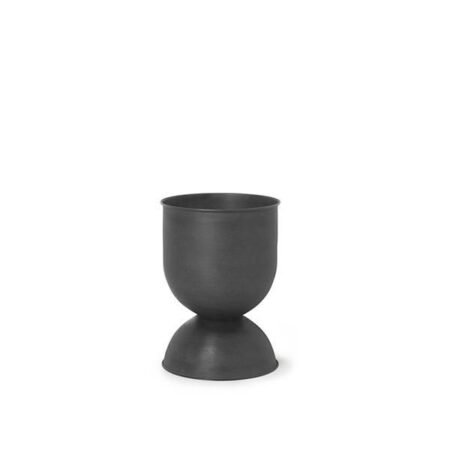 Ferm Living Hourglass Pot, small - Black