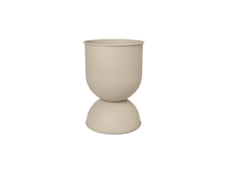 Ferm Living - Hourglass Pots - Urtepotte - Cashmere - Medium - Ø41 x H59 cm