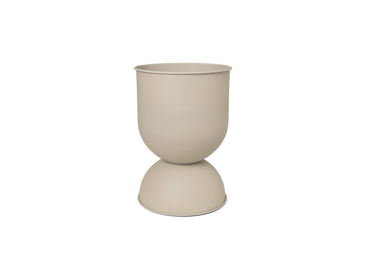 Ferm Living - Hourglass Pots - Urtepotte - Cashmere - Medium - Ø41 x H59 cm Ferm Living - Hourglass Pots - Urtepotte - Cashmere - Medium - Ø41 x H59 cm
